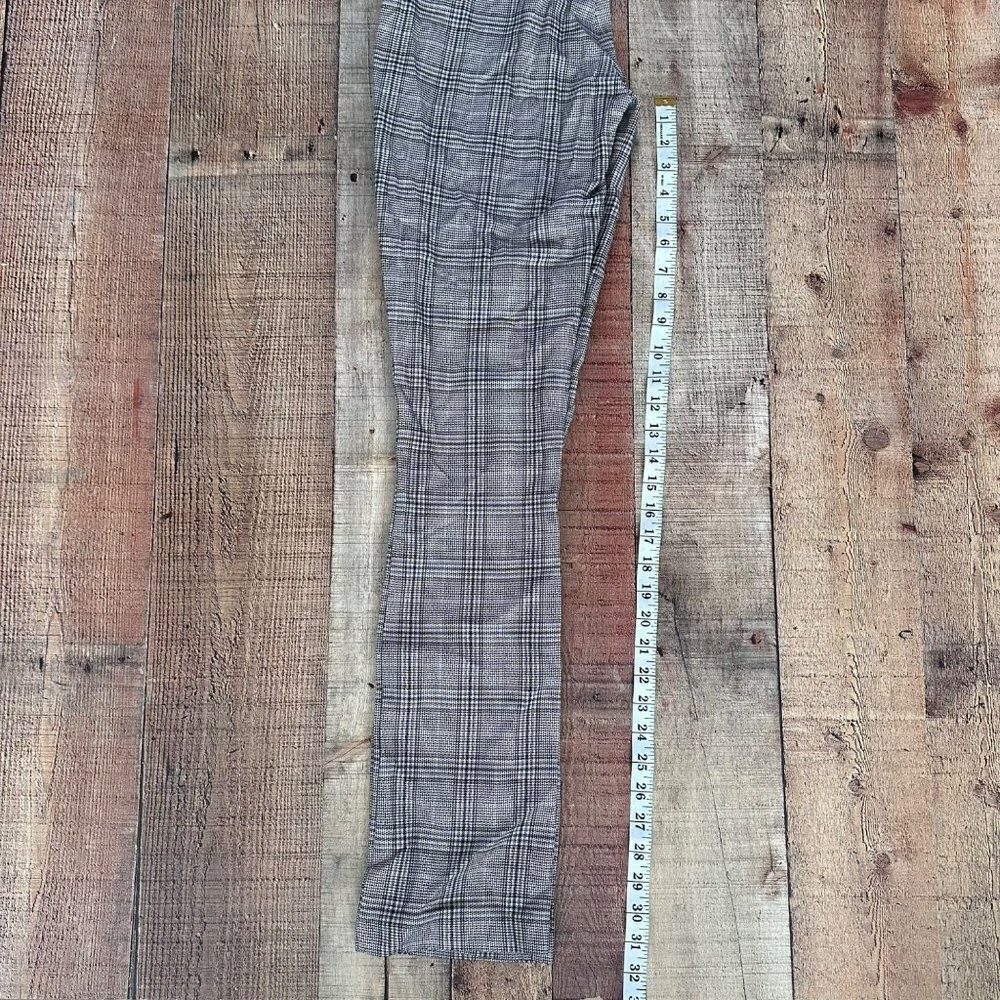 Abercrombie & Fitch Gray Plaid Skinny Pants - Picture 8 of 8